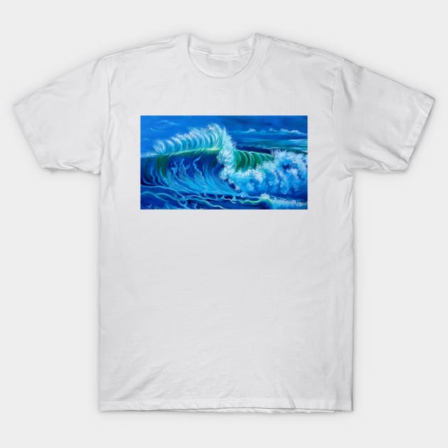 North Shore Wave Tsunami T-Shirt by jennyleeandjim